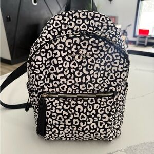 Used Kate Spade Leopard Print Backpack